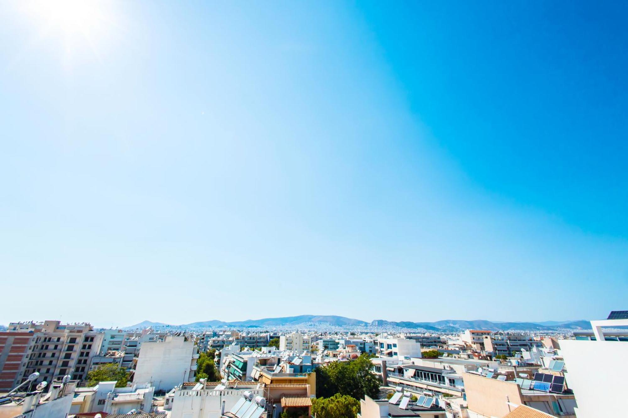 Lis153 By Smart Cozy Suites - Top Floors With Amazing City View - Available 24Hr Athen Exterior foto