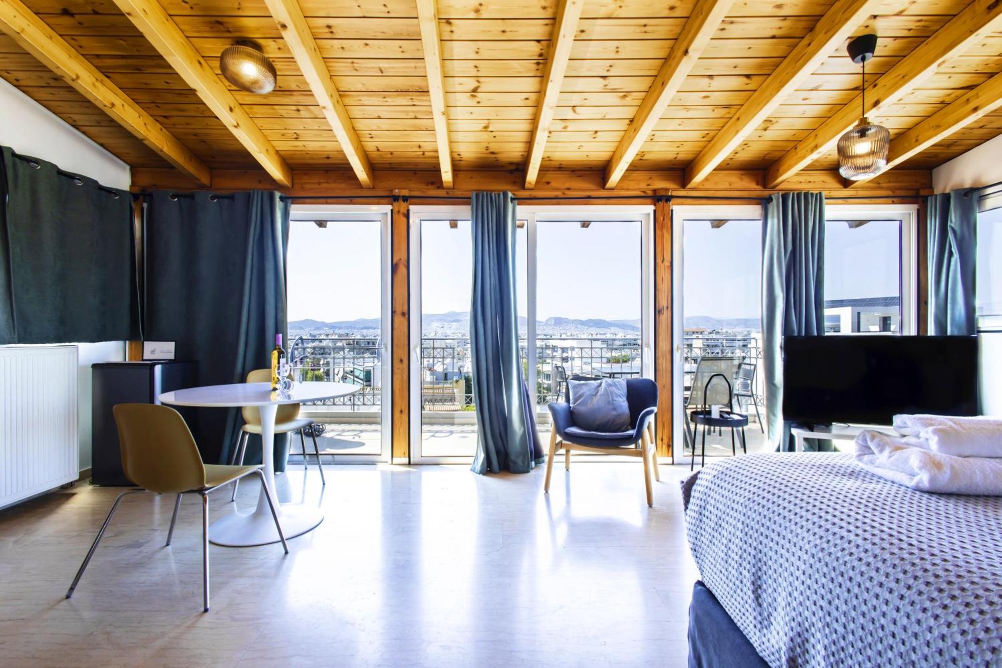 Lis153 By Smart Cozy Suites - Top Floors With Amazing City View - Available 24Hr Athen Exterior foto