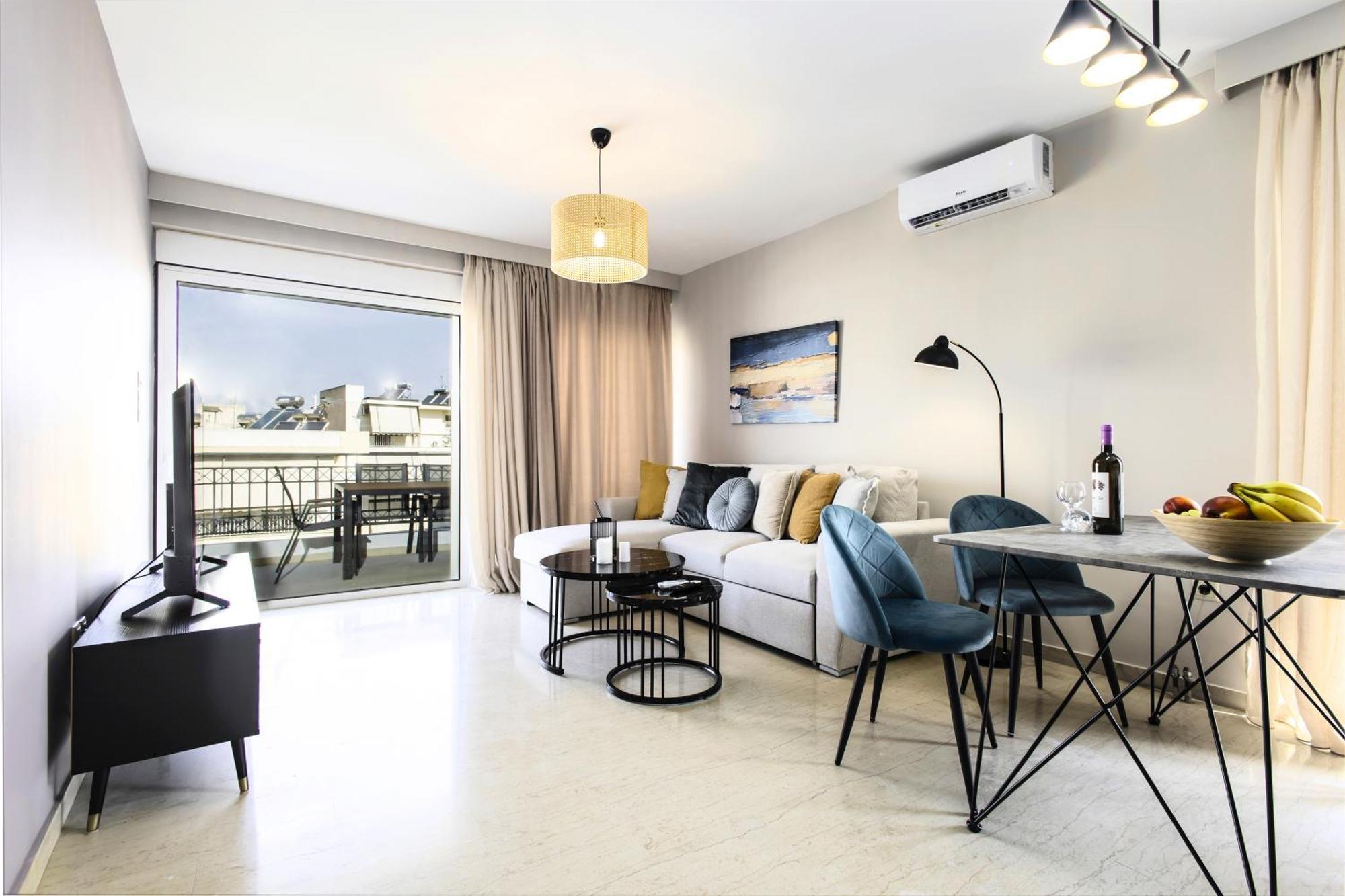 Lis153 By Smart Cozy Suites - Top Floors With Amazing City View - Available 24Hr Athen Exterior foto