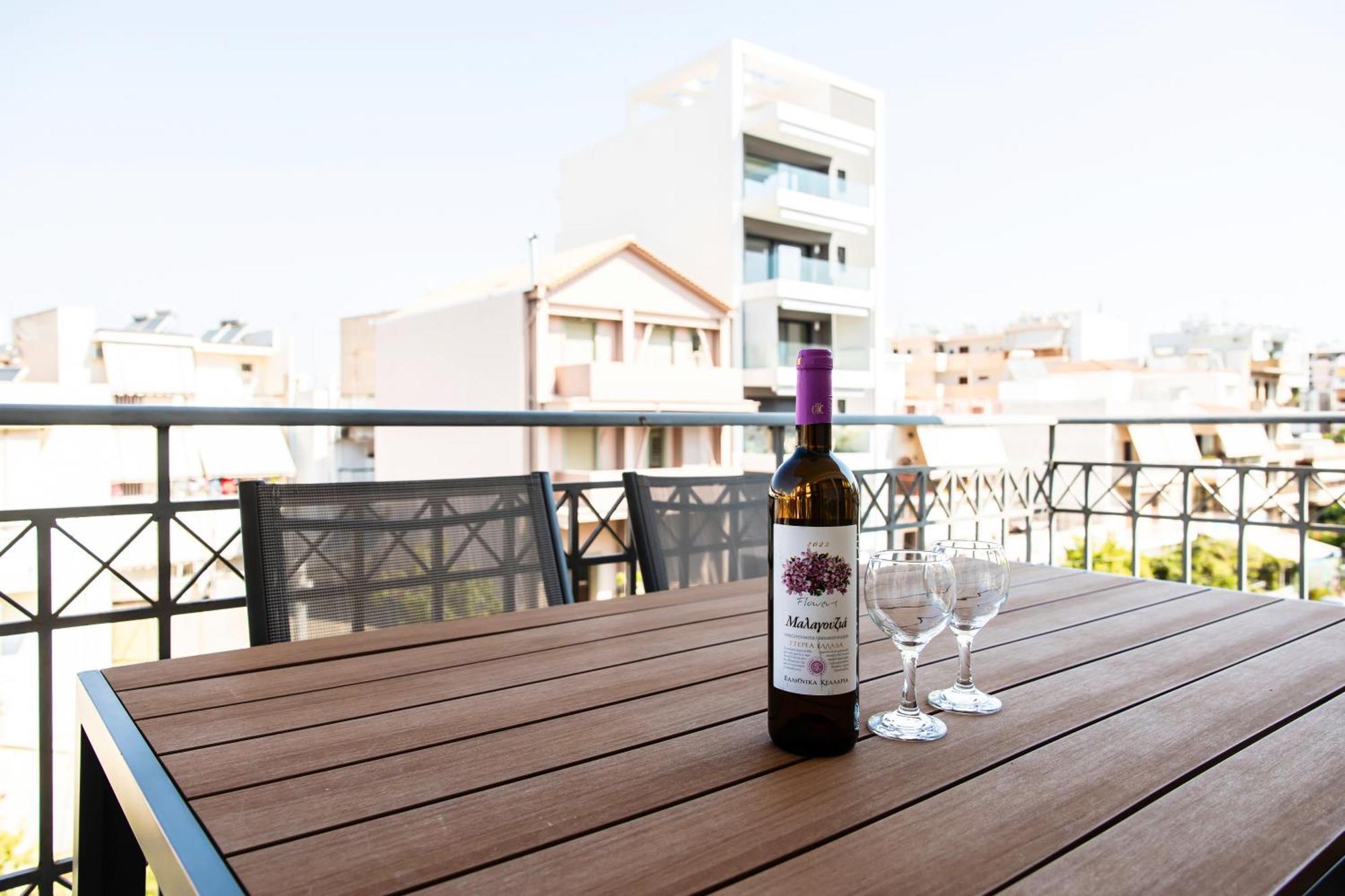 Lis153 By Smart Cozy Suites - Top Floors With Amazing City View - Available 24Hr Athen Exterior foto