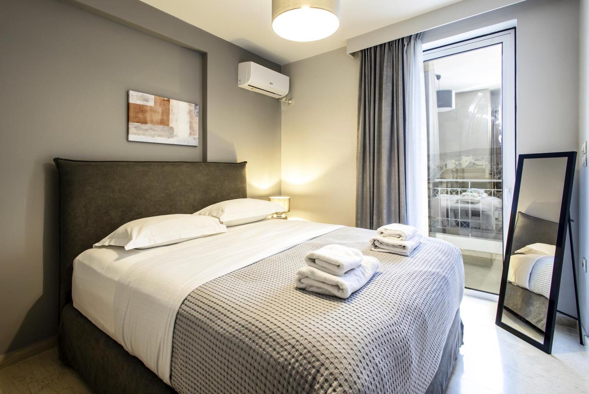 Lis153 By Smart Cozy Suites - Top Floors With Amazing City View - Available 24Hr Athen Exterior foto