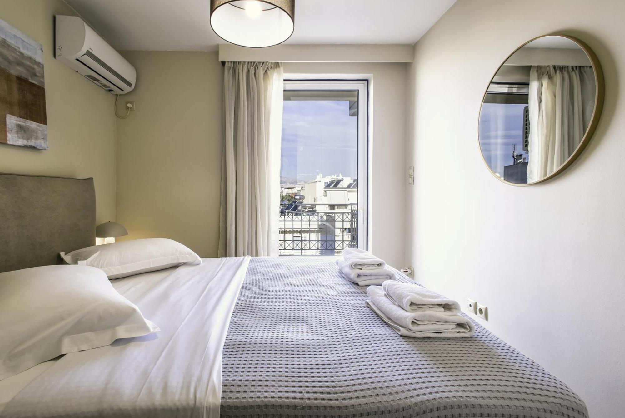 Lis153 By Smart Cozy Suites - Top Floors With Amazing City View - Available 24Hr Athen Exterior foto